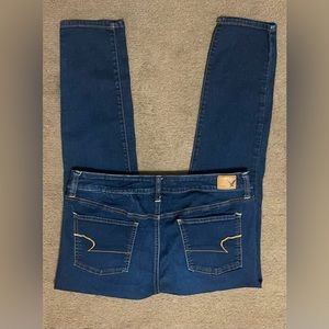 Dark Blue Jeans American Eagle 12SHORT great condition